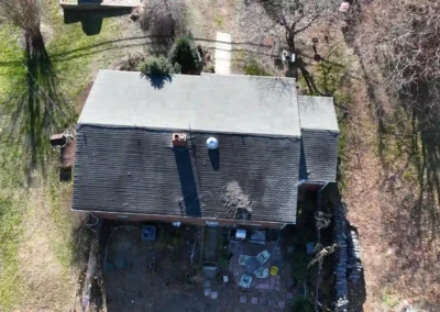 Before look of roof before the roof replacement