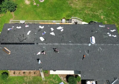 Before look of roof before the replacement