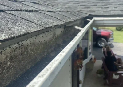 Before look of project with damages