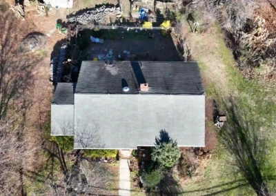 Before look of roof before the roof replacement