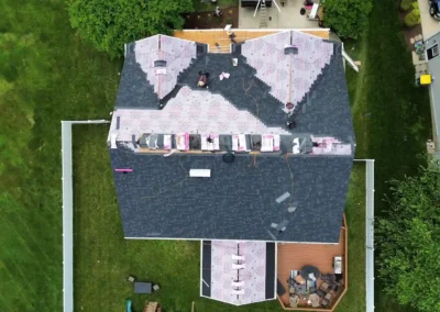 Before look of roof before the replacement