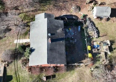 Before look of roof before the roof replacement