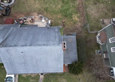 Look of roof before roof replacement