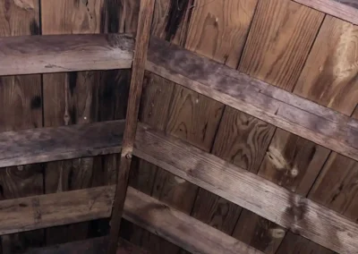 Before look of roof before the roof replacement