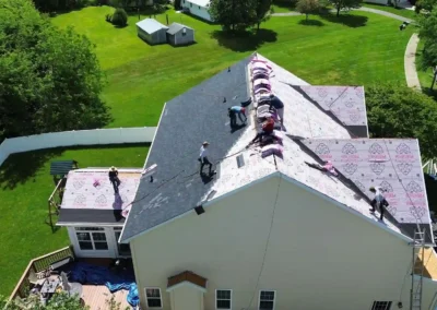 Before look of roof before the replacement