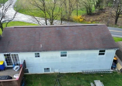 Before look of roof before the project