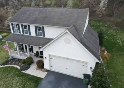 Before look of roof before roof replacement