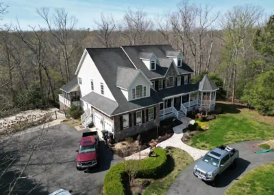 Before look of project with the roof