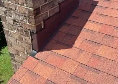 After look of roof with Owens Corning Duration shingles in Terra Cotta