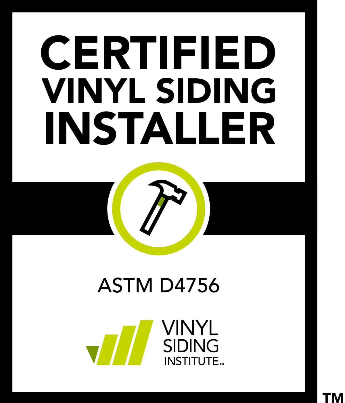 Certified Vinyl Siding Installer